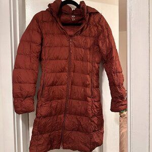 Uniqlo Ultra Light Down Long Coat Size XS